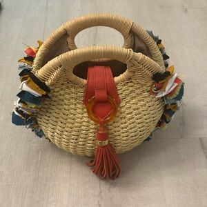 Sam Edelman Rattan Purse
